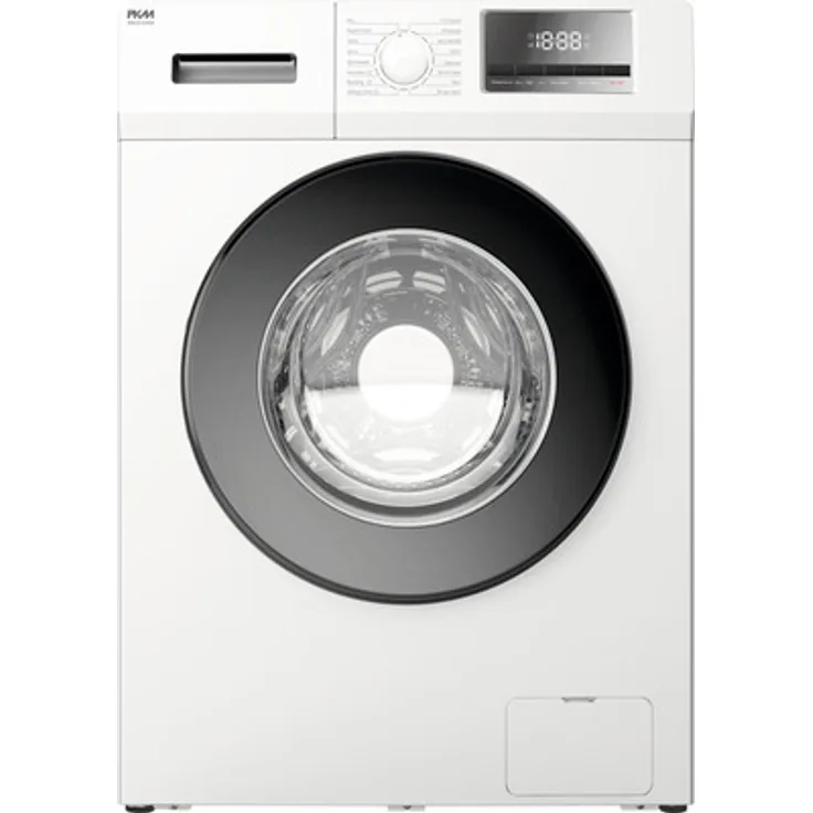 PKM WA8-ES1416DAI, Frontlader-Waschmaschine, A, Fassungsvermögen 8 kg, Standgerät, Breite 60 cm, weiß