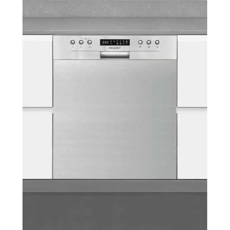 Exquisit EGSP9414-EF-030D, Geschirrspüler, D, Geräuschemissionsklasse B, Geräuschemissionen 44 Dezibel – Bild 4