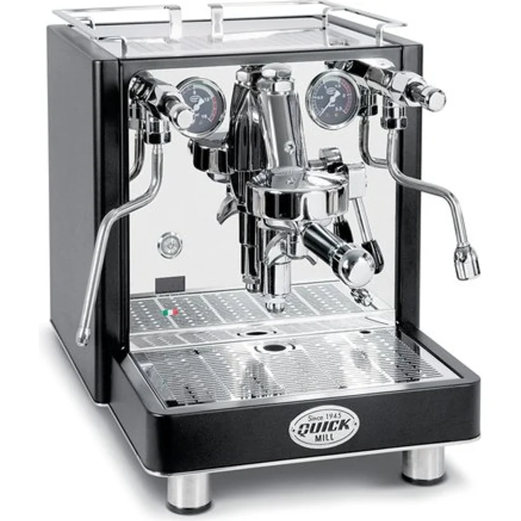 Quick Mill Essence High End DUAL Boiler Espressomaschine, WiFI, Eco mode, Edelstahl, schwarz