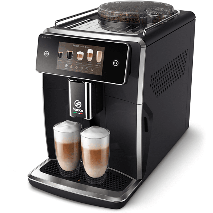 Saeco SM8780-00 Xelsis Deluxe Kaffeevollautomat, Klavierlack-Schwarz – Bild 3