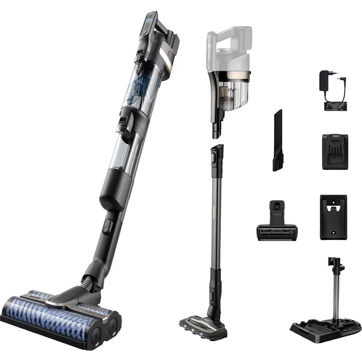 Philips XW9383/01 AquaTrio Cordless 9000 Series Waschsauger, 45 min Akkubetrieb, Akkuwechsel-Option, Nass- und Trockensaugen, schwarzgrau kupfer – Bild 1