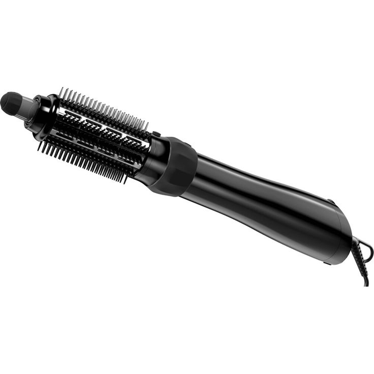 Braun AS530 Satin Hair 5 Warmluftbürste, 1000 Watt, Dampfstoß-Funktion, inkl. 2 Stylingbürsten (groß und klein), Volumenaufsatz, schwarz – Bild 3