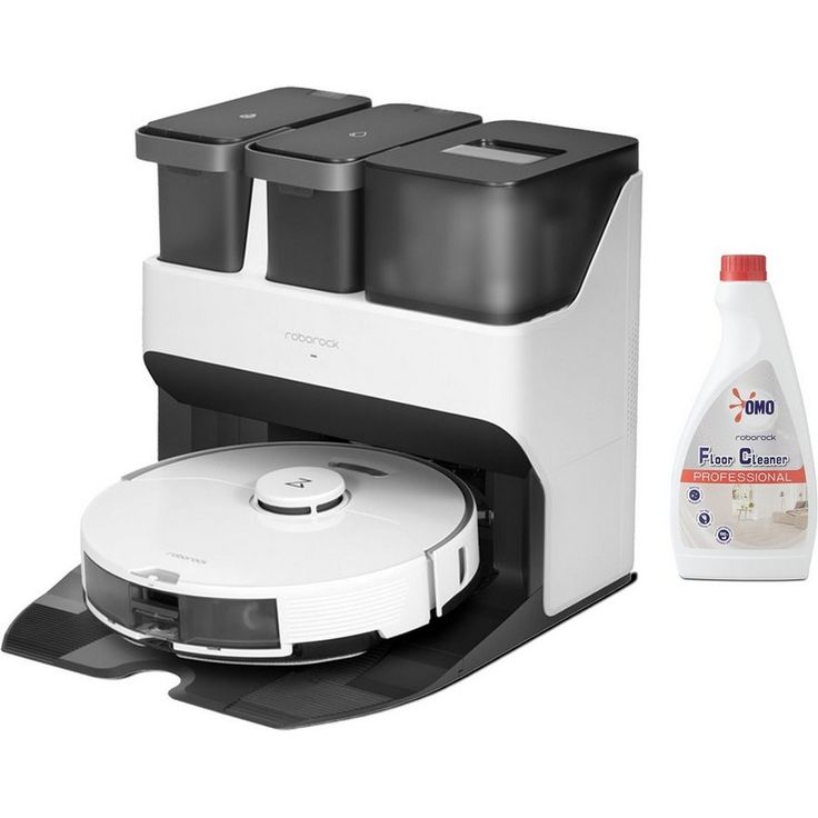 Roborock Saugroboter S7 Pro ultra, 69 W, 5100Pa, mit Universal-Basisstation Ultra, inkl. Reinigungsmittel,Verbunden durch Alexa/APP, 3D-Mapping