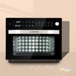 Klarstein Vigor Air Heißluftfritteuse, 1800 W, 30 Liter, 18 Programme, Ober- und Unterhitze, schwarz