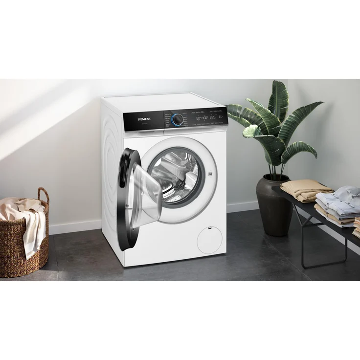 Siemens WG44B2040 iQ700, Frontlader-Waschmaschine, A, Fassungsvermögen 9 kg, Standgerät, Breite 60 cm, weiß – Bild 3
