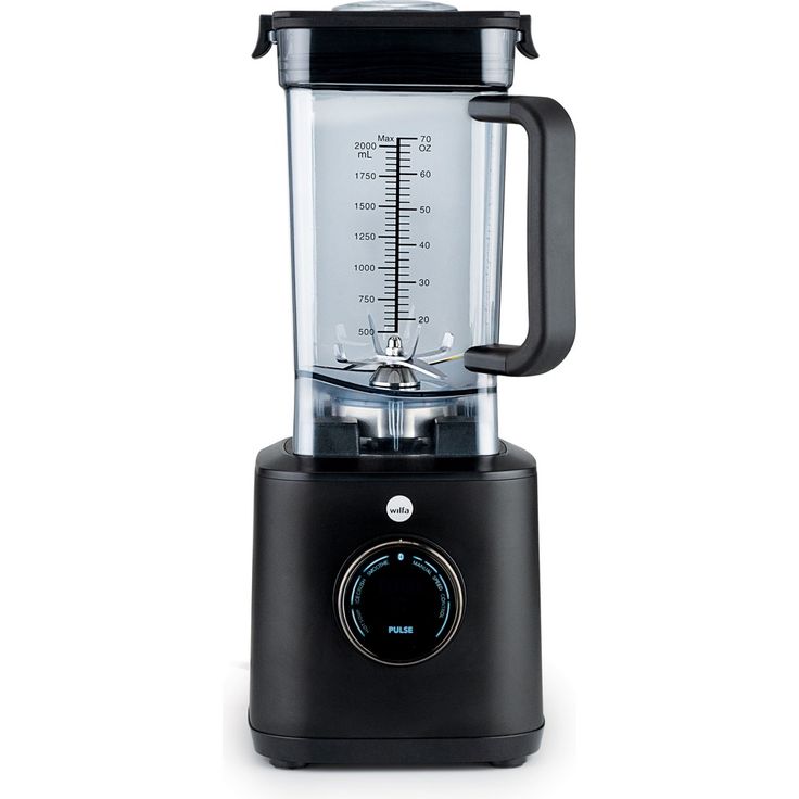 Wilfa PB1B-T2000 PowerFuel XL Digitaler Standmixer, 2000 Watt, 2 L Mixbehälter aus Kunststoff, einstellbare Geschwindigkeit, schwarz – Bild 2