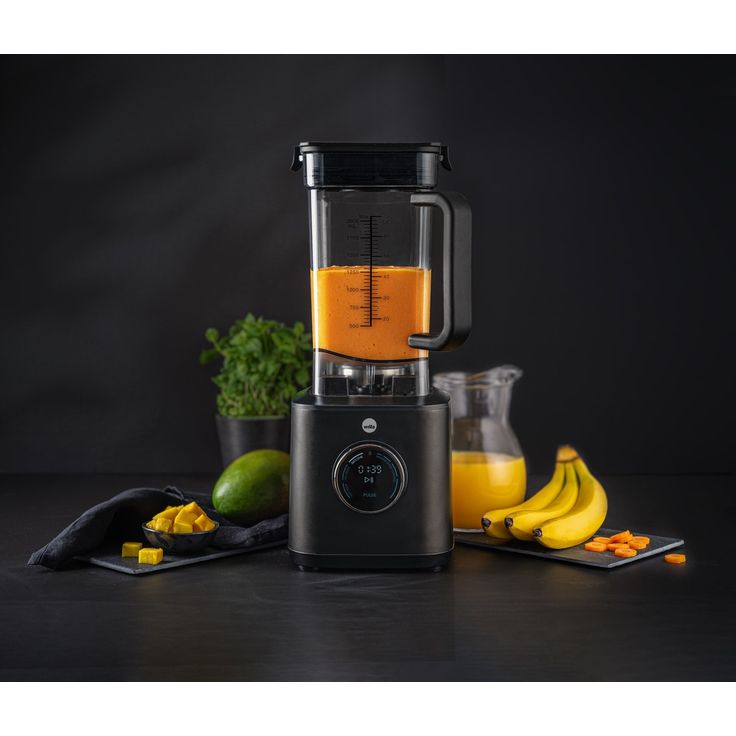 Wilfa PB1B-T2000 PowerFuel XL Digitaler Standmixer, 2000 Watt, 2 L Mixbehälter aus Kunststoff, einstellbare Geschwindigkeit, schwarz – Bild 4