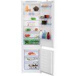 Beko BCSA306E4ZSN Kühl-Gefrierkombination, Einbau, Energieklasse E