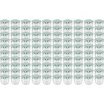 100 Stück Wellgro Einmachgläser mit Schraubdeckel - 230 ml, 8,5 x 6,5 cm (ØxH), Glas / Metall, grün karierte Deckel To 82