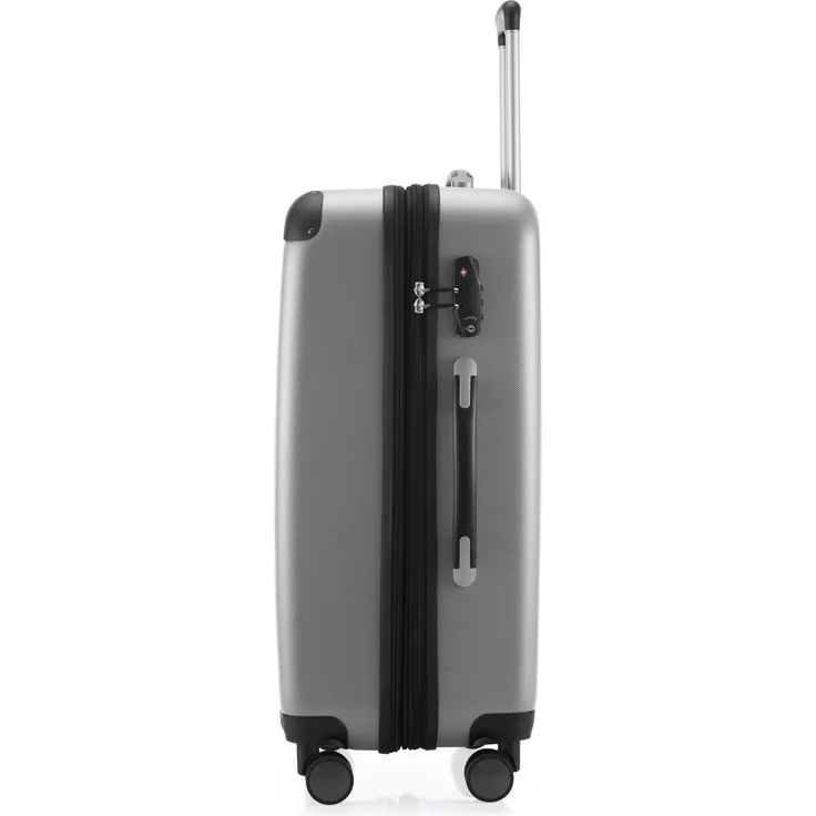 Hauptstadtkoffer Spree 3er KofferSet Hartschalenkoffer ReisekofferSet, TSA, 4 Rollen, S M & L,  – Bild 3