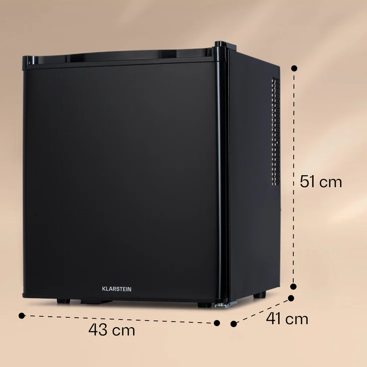 Klarstein Happy Hour 38 Minikühlschrank, freistehend, schwarz, Energieklasse F - Preisvergleich – Bild 7