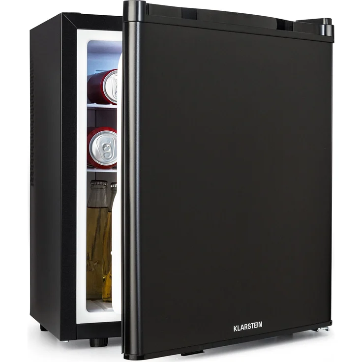 Klarstein Happy Hour 38 Minikühlschrank, freistehend, schwarz, Energieklasse F - Preisvergleich – Bild 1
