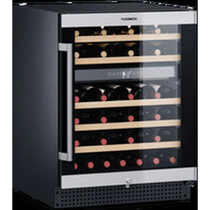 Dometic C46B Weinkühlschrank, freistehend, 46 Flaschen, 2 Temperaturzonen, abschließbar, Energieklasse G – Bild 1