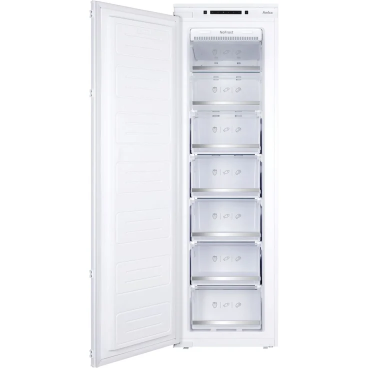 Amica ABN6202 Gefrierschrank, Einbau, NoFrost, Schlepptür-Technik, Energieklasse E – Bild 3
