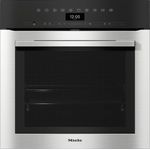 Miele DGC 7350 Backofen mit Dampffunktion, emaillierter Garraum, ContourLine, Einbaugerät, Garraum 76 l, Breite 59,5 cm, Edelstahl CleanSteel