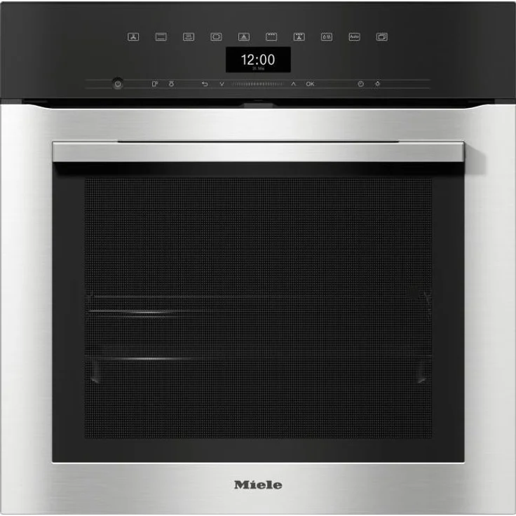 Miele DGC 7350 Backofen mit Dampffunktion, emaillierter Garraum, ContourLine, Einbaugerät, Garraum 76 l, Breite 59,5 cm, Edelstahl CleanSteel – Bild 1