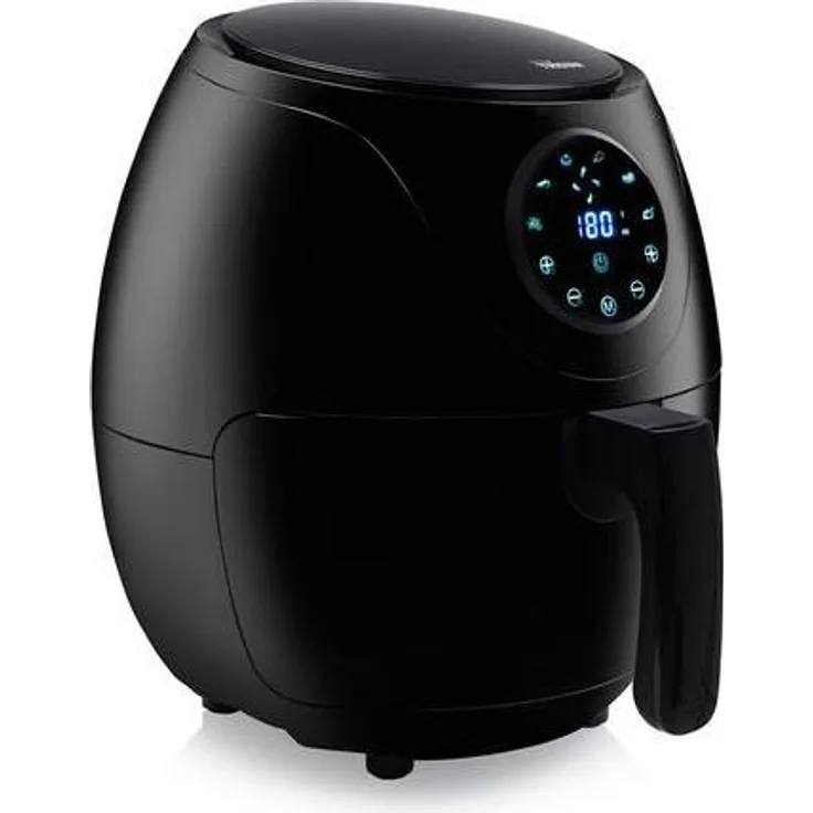 Tristar FR-6955 Heißluftfritteuse, 1200 Watt, Display, Kunststoff, schwarz