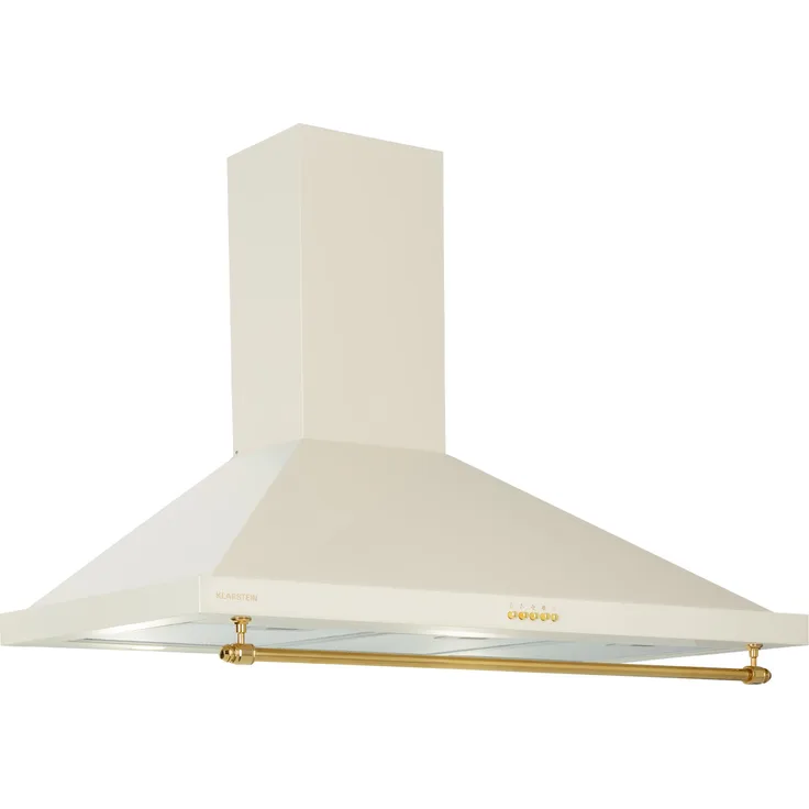Klarstein Montblanc 90 Wandhaube, Wandmontage, Anzahl Gebläsestufen 3, Breite 90 cm, creme