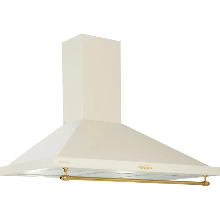 Klarstein Montblanc 90 Wandhaube, Wandmontage, Anzahl Gebläsestufen 3, Breite 90 cm, creme – Bild 1