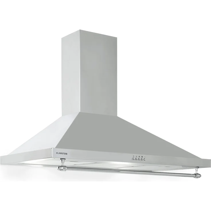 Klarstein Montblanc 90 Wandhaube, Wandmontage, Anzahl Gebläsestufen 3, Breite 90 cm, silbergrau – Bild 1