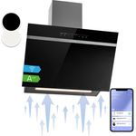 Klarstein Ava 60 Wandhaube, Wandmontage, Anzahl Gebläsestufen 3, Breite 60 cm, schwarz