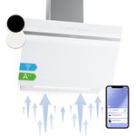 Klarstein Ava 60 Wandhaube, Wandmontage, Anzahl Gebläsestufen 3, Breite 60 cm, weiss