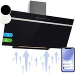 Klarstein Ava 90 Wandhaube, Wandmontage, Anzahl Gebläsestufen 3, Breite 90 cm, schwarz