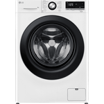 LG F4WV4085 Serie 4, Frontlader-Waschmaschine, A, Fassungsvermögen 8 kg, Standgerät, Breite 60 cm, weiß