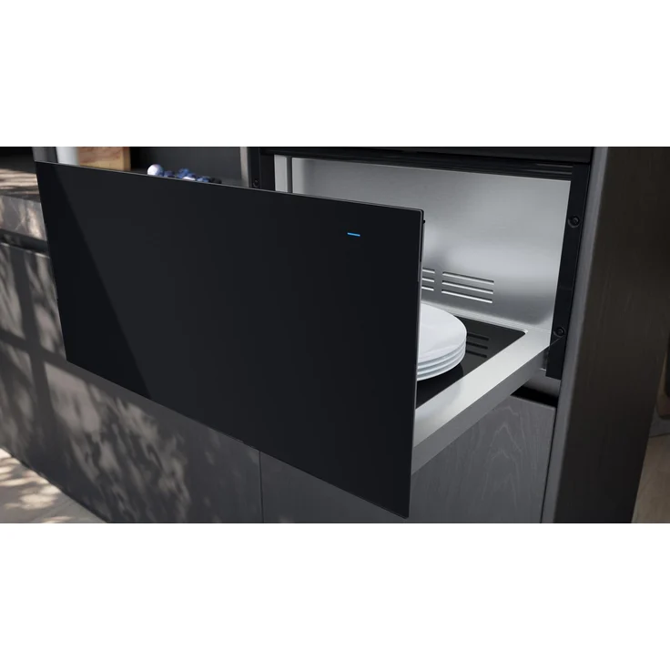Siemens BI710D1B1, iQ700, Wärmeschublade, 60 x 29 cm, Schwarz, Edelstahl – Bild 4