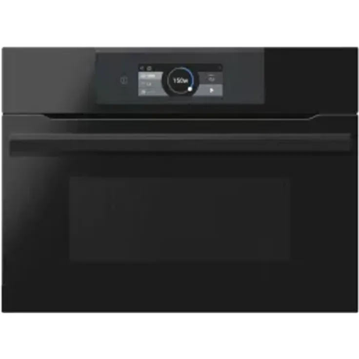 Haier HWO45NB6T0B1 Kompakt-Einbau-Mikrowelle mit Heißluft, 45,5 x 59,4 x 55,5 cm, Serie 6