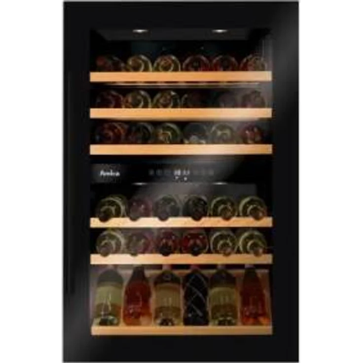 Amica WK 341 220 S Weinkühlschrank, Einbau, 58 Flaschen, Breite 60 cm, Energieklasse G – Bild 1