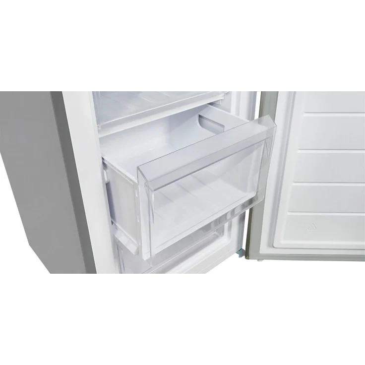 Exquisit GS81-040C Gefrierschrank, freistehend, silber, Breite 55 cm, Energieklasse C – Bild 3
