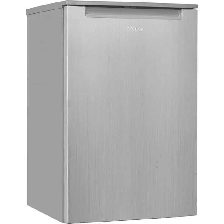 Exquisit GS81-040C Gefrierschrank, freistehend, silber, Breite 55 cm, Energieklasse C – Bild 4