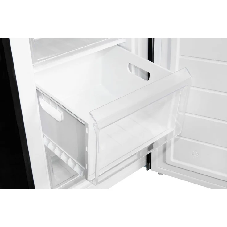 Exquisit GS81-040C Gefrierschrank, freistehend, schwarz, Breite 55 cm, Energieklasse C – Bild 3