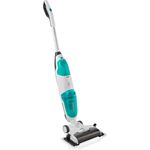 Leifheit Regulus Aqua PowerVac Pro Hartbodenreiniger 11935, 26 min Akkubetrieb, Nass- und Trockensaugen, weiß-türkis