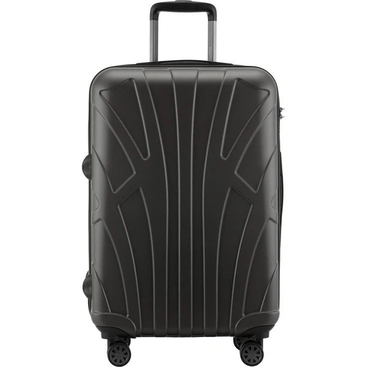 Suitline - 3er Koffer-Set Trolley-Set Rollkoffer Hartschalen-Koffer Reisekoffer, TSA, (S, M & L) – Bild 2