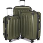 HAUPTSTADTKOFFER - Alex - Koffer-Set 3 Trolley Hartschale, 4 Rollen (S, M & L)