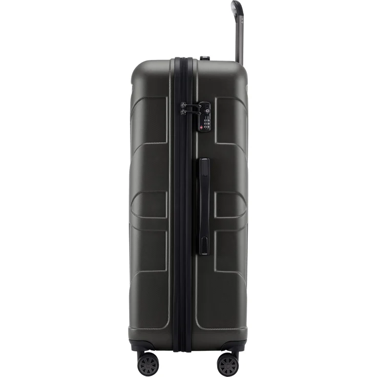 Suitline - Hartschalen-Koffer Koffer Trolley Rollkoffer Reisekoffer 4 Rollen TSA 100% ABS, 76 cm, 86 L – Bild 4