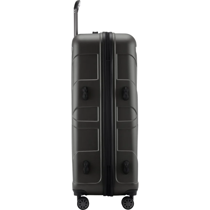 Suitline - Hartschalen-Koffer Koffer Trolley Rollkoffer Reisekoffer 4 Rollen TSA 100% ABS, 76 cm, 86 L – Bild 5