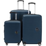 HAUPTSTADTKOFFER - Mitte - Koffer-Set 3 Trolley Hartschale, TSA, XXL Erweiterung, 4 Rollen (S, M & L)