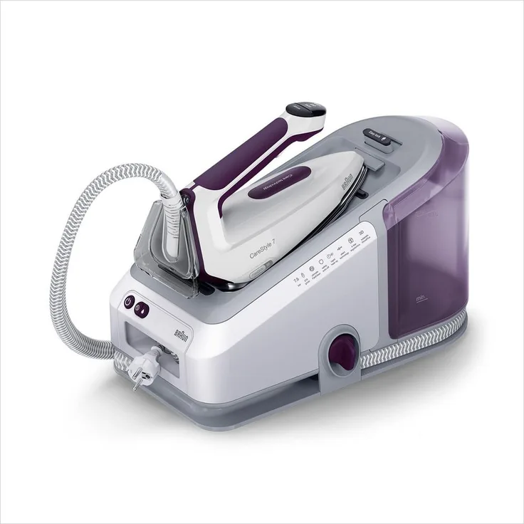 Braun Dampfbügelstation CareStyle 7 IS 7266 VI 2700Watt 2Liter FastClean Violett
