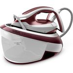 Tefal Express Vision SV8150 Dampfbügelstation Rot, Weiß