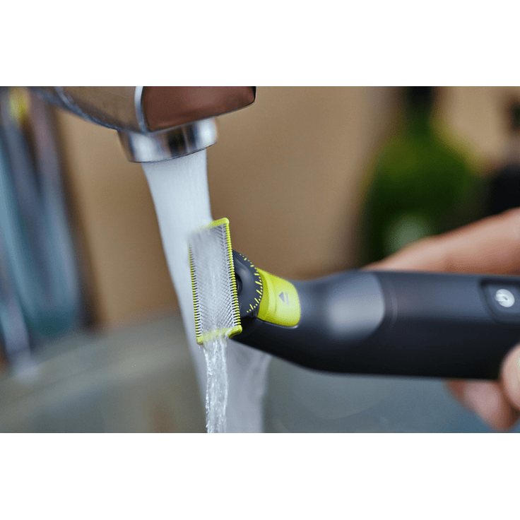 Philips OneBlade Pro QP6541/15 Wet&Dry Rasierer, schwarz – Bild 3