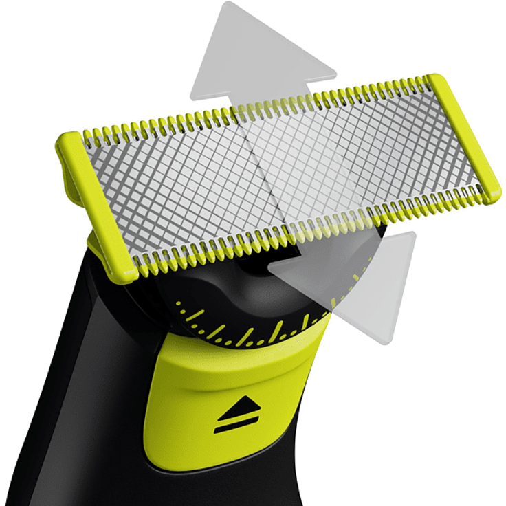 Philips OneBlade Pro QP6541/15 Wet&Dry Rasierer, schwarz – Bild 5