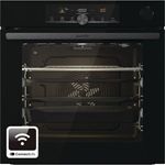 Gorenje BPSA6747A08BGWI Einbaubackofen, Easy Clean, Innenbeleuchtung, Automatikprogramme, Garraum 77 l, Breite 59,5 cm, schwarz