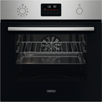 Zanussi ZOPKE6X3 Einbaubackofen, Antifingerprint, Pyrolyse, Garraum 72 l, Breite 59,4 cm, edelstahl