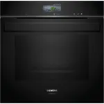 Siemens HR976GMB1 Backofen mit Dampffunktion, iQ700, cookControl, TFT-Display, humidClean Plus, Garraum 71 l, Breite 59,4 cm, schwarz