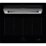 Oranier KXI 1062 TC Kochfeld mit Dunstabzug, FlexX-Induktion mit Kochfeldabzug, rahmenlos, Breite 60 cm, 2 Zonen, Autark, schwarz