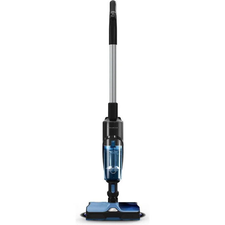 Rowenta GZ3038 X-Combo Handstaubsauger mit Wischfunktion, 60 min Akkubetrieb, Trocken- und Wischsaugen, blau-schwarz – Bild 2