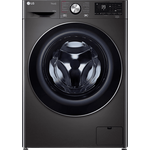 LG F2WV9082B Serie 7, Frontlader-Waschmaschine, A, Fassungsvermögen 8,5 kg, Standgerät, Breite 0 cm, schwarz